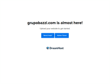 Tablet Screenshot of grupobazzi.com